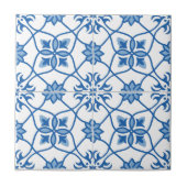 Portugees Azulejo Tile Pattern Tegeltje (Voorkant)