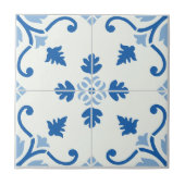  Portugees Azulejo Tile Pattern Tegeltje (Voorkant)