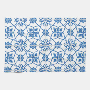  Portugees Azulejo Tile Pattern Theedoek