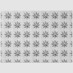  Portugees Azulejos Star Grey Decoupage Tissuepapier