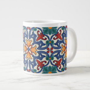 Portugees Azulejos Tile Pattern Extra Grote Beker