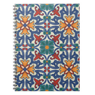  Portugees Azulejos Tile Pattern Notitieboek