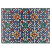  Portugees Azulejos Tile Pattern Snijplank (Voorkant)