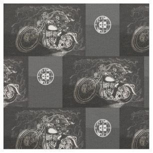 Portugees biker design stof