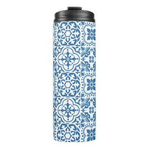 Portugees blauw tegels 2 thermosbeker