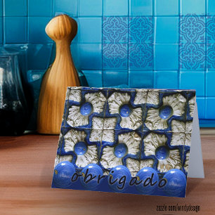 Portugees Dank u Bedankkaart