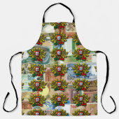 Portugees design All-Over Print Schort (Voorkant)