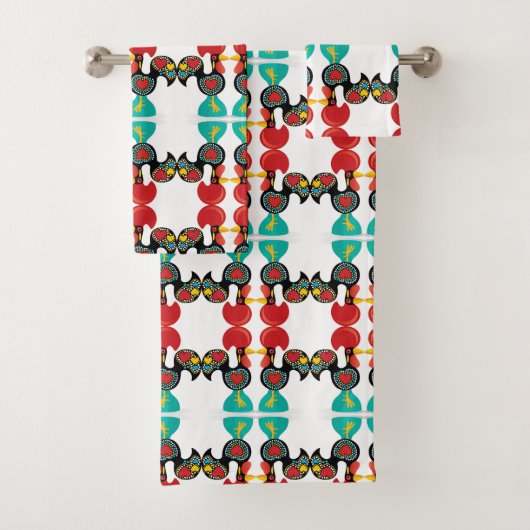 Portugees design bad handdoek (Insitu)