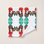 Portugees design bad handdoek (Wasdoekje)