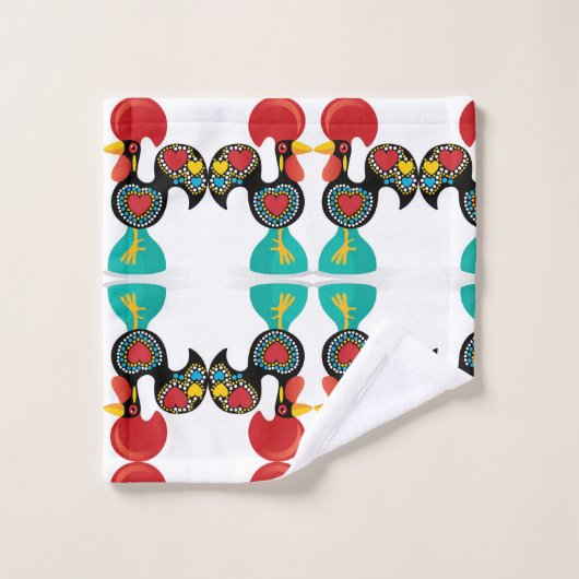Portugees design bad handdoek (Wasdoekje)