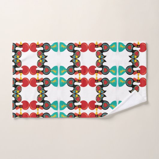 Portugees design bad handdoek (Handdoek)