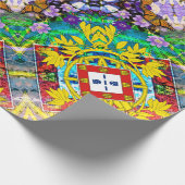 Portugees design cadeaupapier (Hoek)