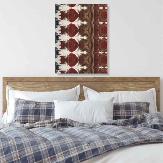 Portugees design canvas afdruk (Insitu (Slaapkamer))