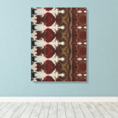 Portugees design canvas afdruk (Insitu (Houten vloer))