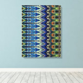 Portugees design canvas afdruk (Insitu (Houten vloer))