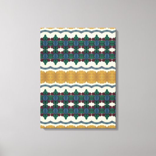 Portugees design canvas afdruk (Voorkant)