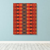 Portugees design canvas print (Insitu (Houten vloer))
