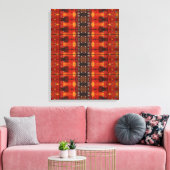 Portugees design canvas print (Insitu (Woonkamer))