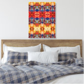 Portugees design canvas print (Insitu (Slaapkamer))