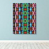 Portugees design canvas print (Insitu (Houten vloer))