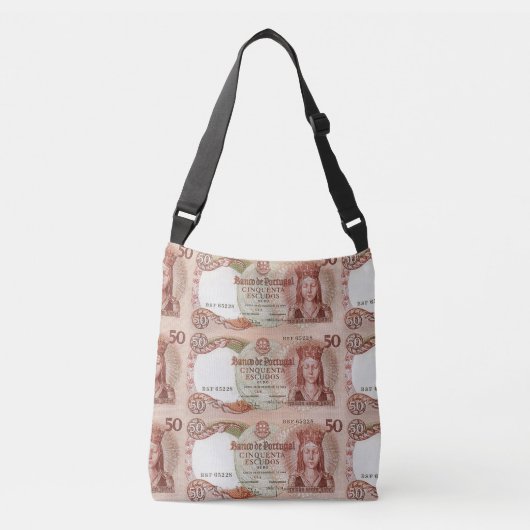 Portugees design crossbody tas (Voorkant)