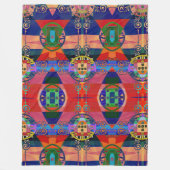 Portugees design fleece deken (Voorkant)