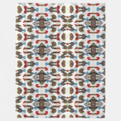 Portugees design fleece deken (Voorkant)