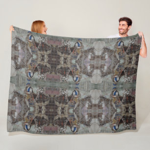 Portugees design fleece deken