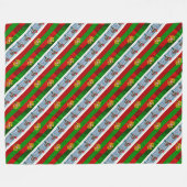 Portugees design fleece deken (Voorkant (Horizontaal))