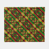 Portugees design fleece deken (Voorkant (Horizontaal))