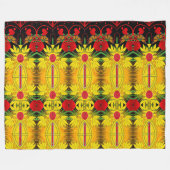 Portugees design fleece deken (Voorkant (Horizontaal))