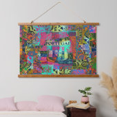 Portugees design hangend wandkleed (Slaapkamer)