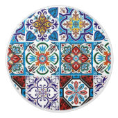 Portugees design keramische knop (Voorkant)