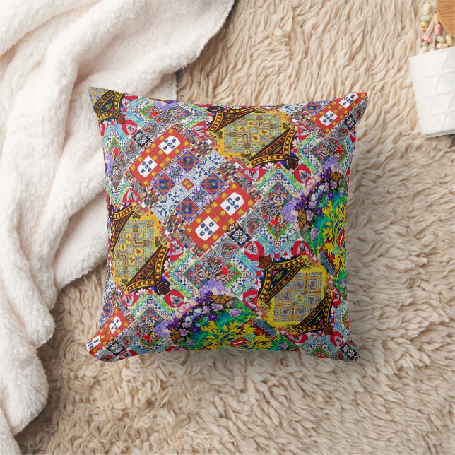 Portugees design kussen (Deken)