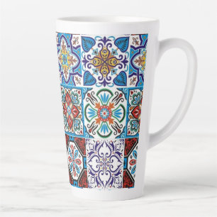 Portugees design latte mok