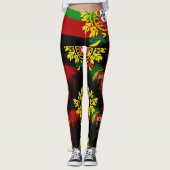 Portugees design leggings (Voorkant)