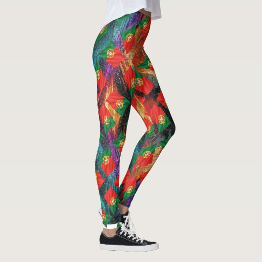 Portugees design leggings (Rechts)