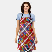 Portugees design schort (Gedragen)