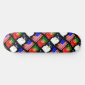 Portugees design skateboard (Horizontaal)