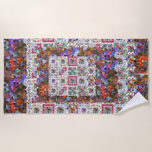 Portugees design strandlaken (Voorkant)