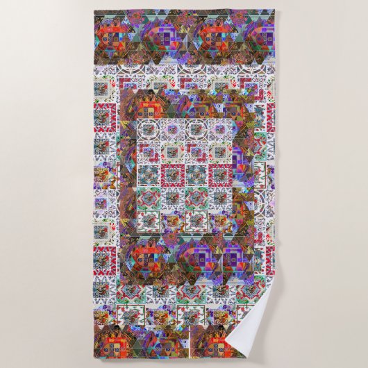 Portugees design strandlaken (Voorkant)