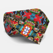 Portugees design stropdas (Opgerold)