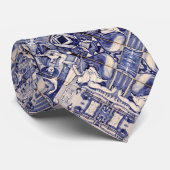 Portugees design stropdas (Opgerold)