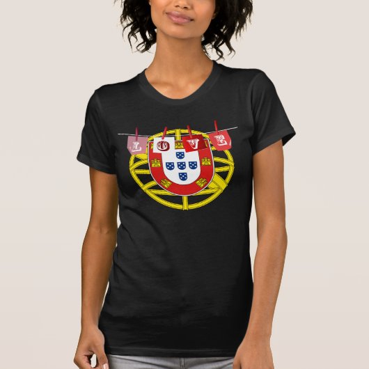 Portugees design T-shirt (Voorkant)