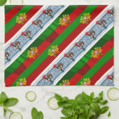 Portugees design theedoek (Gevouwen)