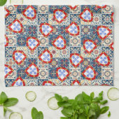 Portugees design theedoek (Gevouwen)