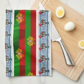 Portugees design theedoek (Quarter Fold)