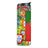 Portugees design thermosbeker (Gedraaid links)