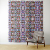 Portugees design wandkleed (In situ)