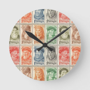 Portugees design Wandklok Ronde Klok